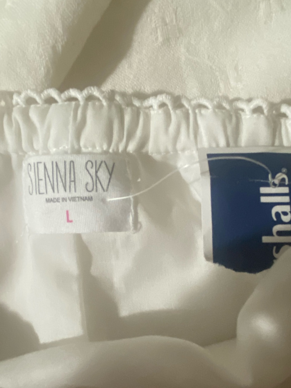 Sienna Sky White Maxi Skirt - Clean A-Line Silhouette - Picture 5 of 5